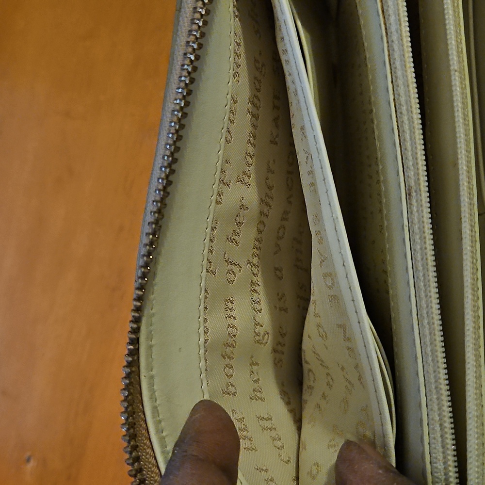 Kate Spade Metallic Gold Wallet - Picture 5 of 8